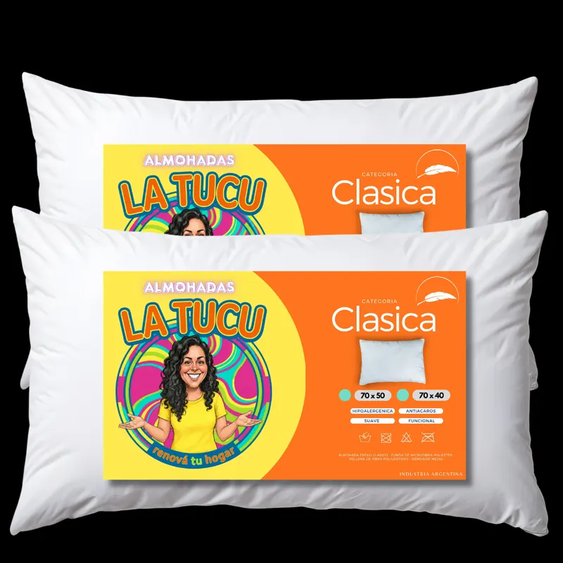 Pack 2 almohadas LA TUCU